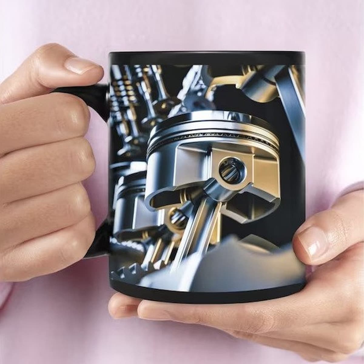 Керамическая кружка "Mechanic Engine" (ID 73)