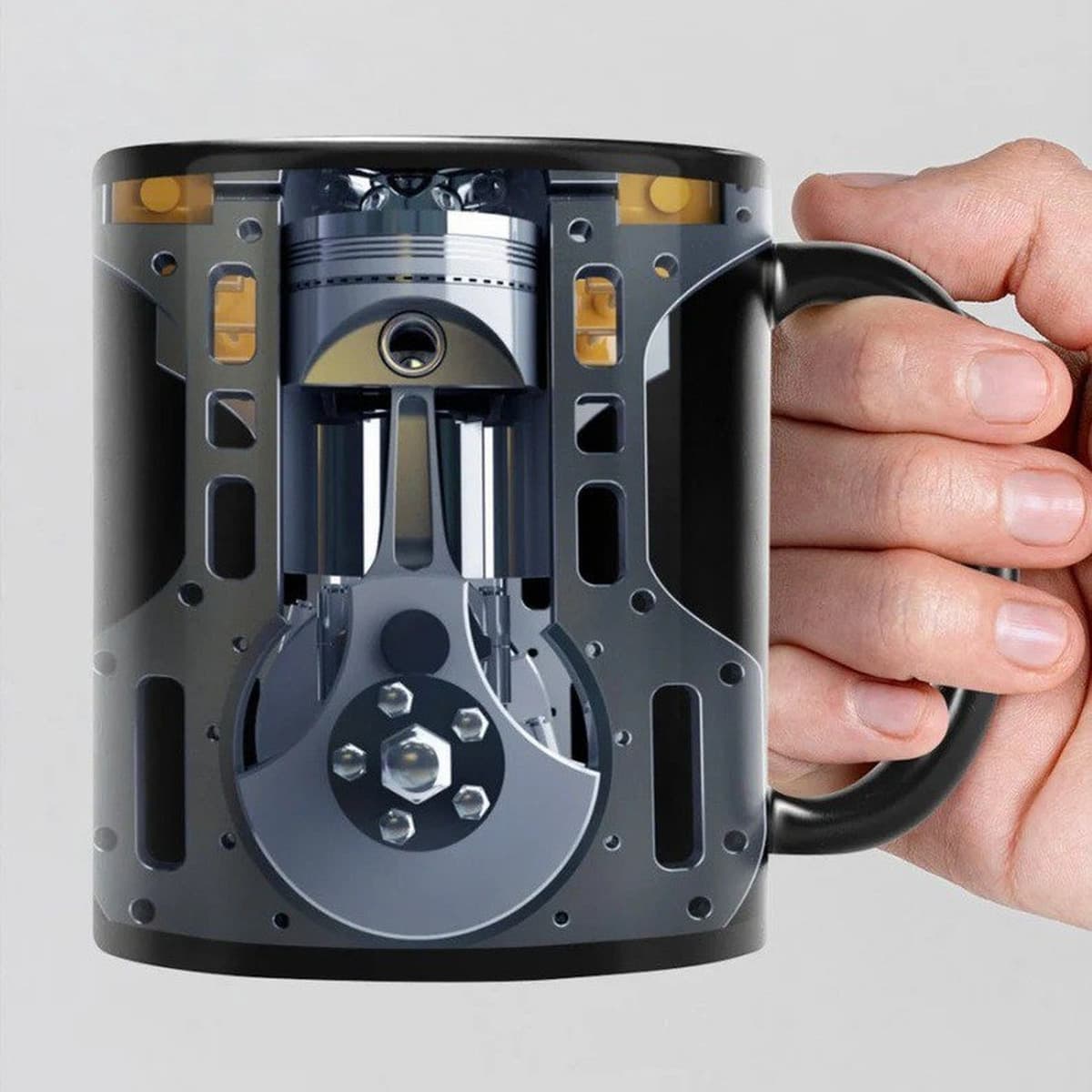 Керамическая кружка "Mechanic Engine" (ID 73)