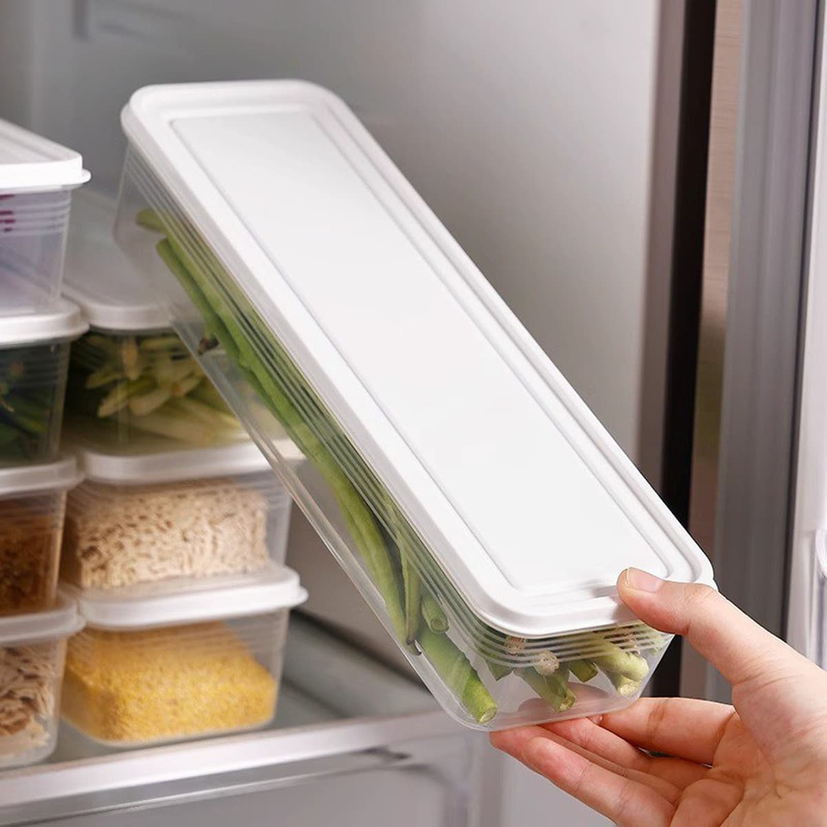 Пластиковый контейнер для хранения продуктов (ID-130)