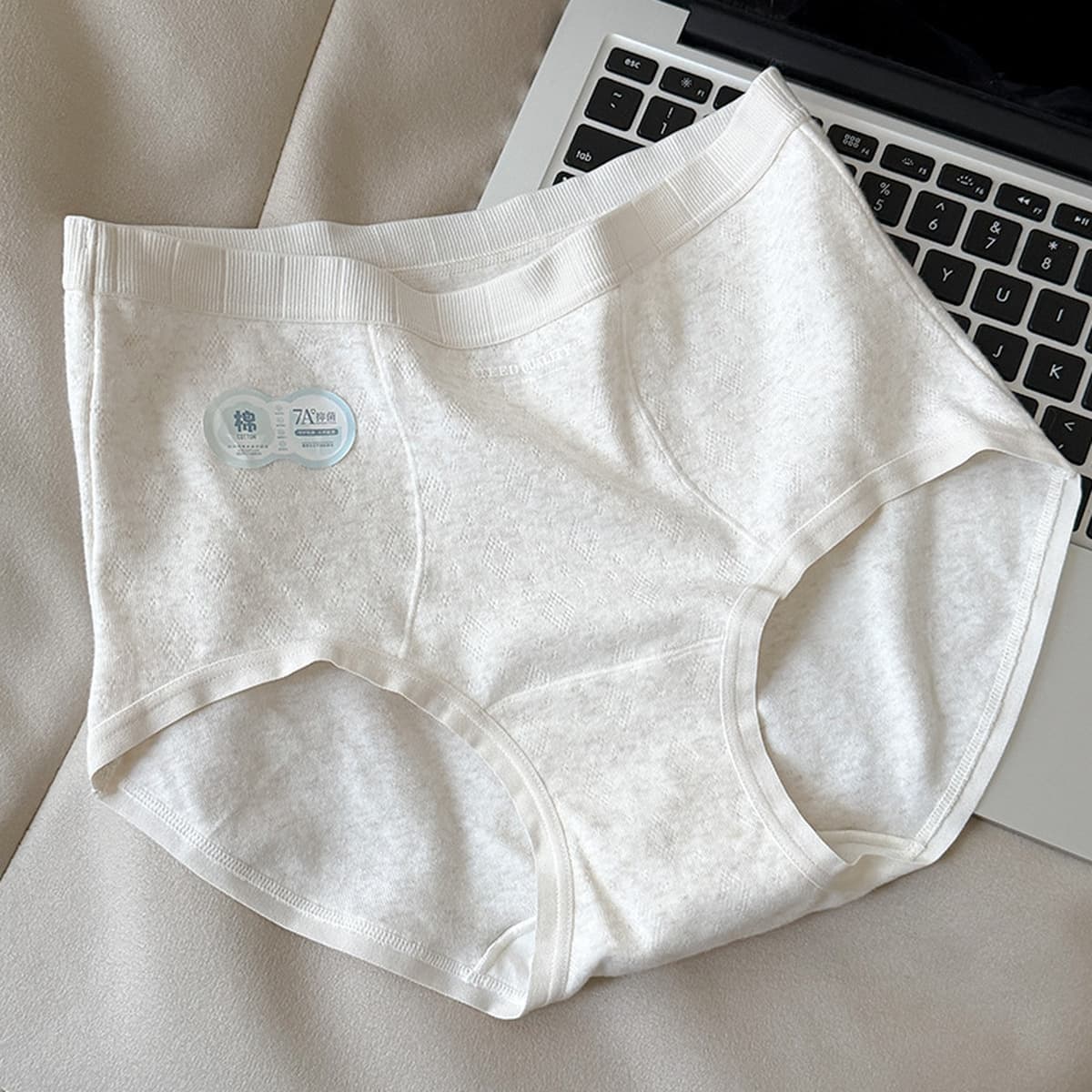 Категория A Baby Cloud хлопок средняя и высокая талия микро живот трусики девушки женские хлопчатобумажные трусы 2024 новые...