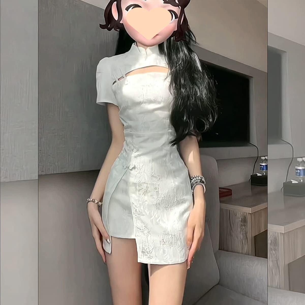 Улучшенный Cheongsam, новое милое и пряное платье в китайском стиле для девочек, повседневная маленькая короткая юбка,...