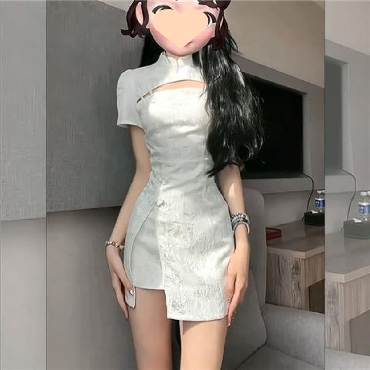 Улучшенный Cheongsam, новое милое и пряное платье в китайском стиле для девочек, повседневная маленькая короткая юбка,...