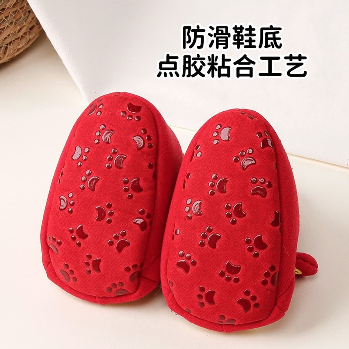 Guochao Dragon Tiger Baby Baby Red Полнолуние