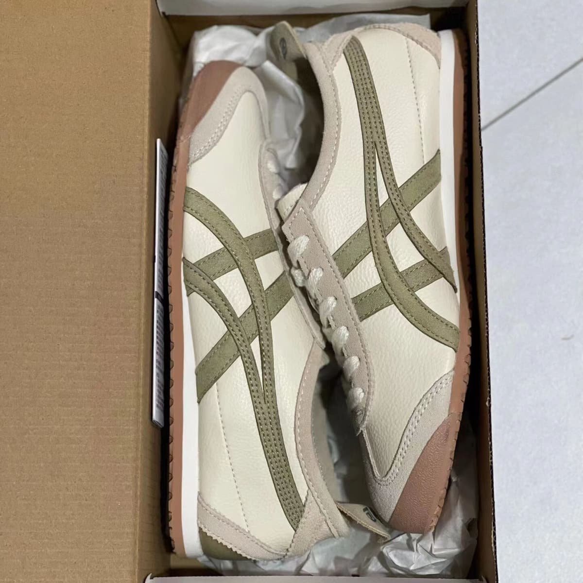 Thunderfield High Version Onitsuka Tiger Classic Mexi66 Мужская и женская повседневная спортивная обувь без шнуровки из...