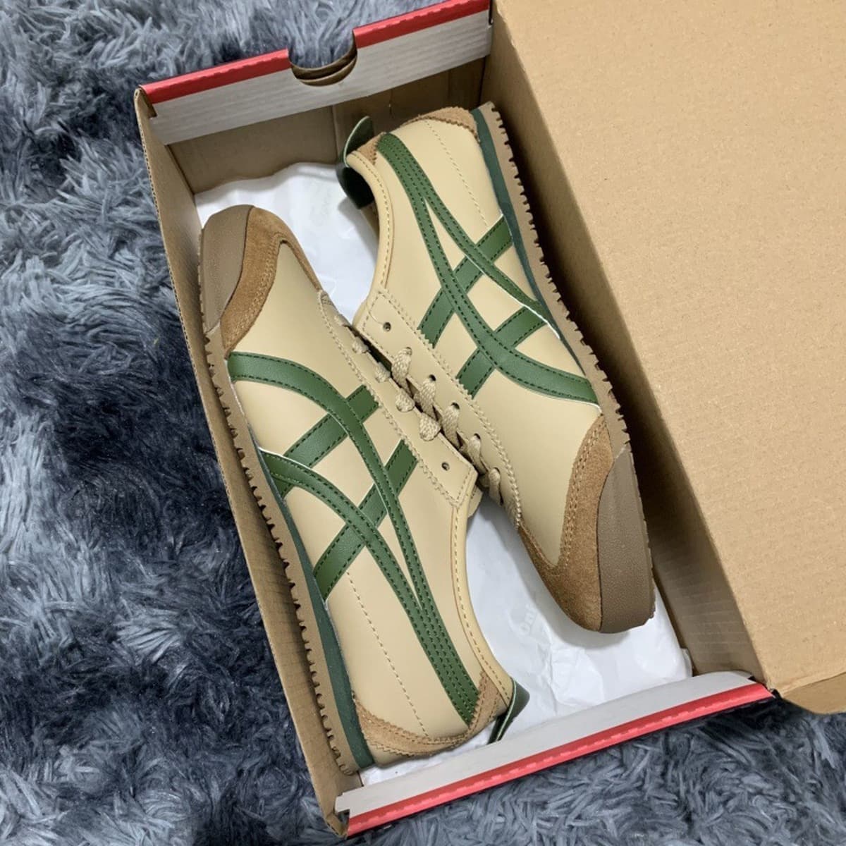 Thunderfield High Version Onitsuka Tiger Classic Mexi66 Мужская и женская повседневная спортивная обувь без шнуровки из...