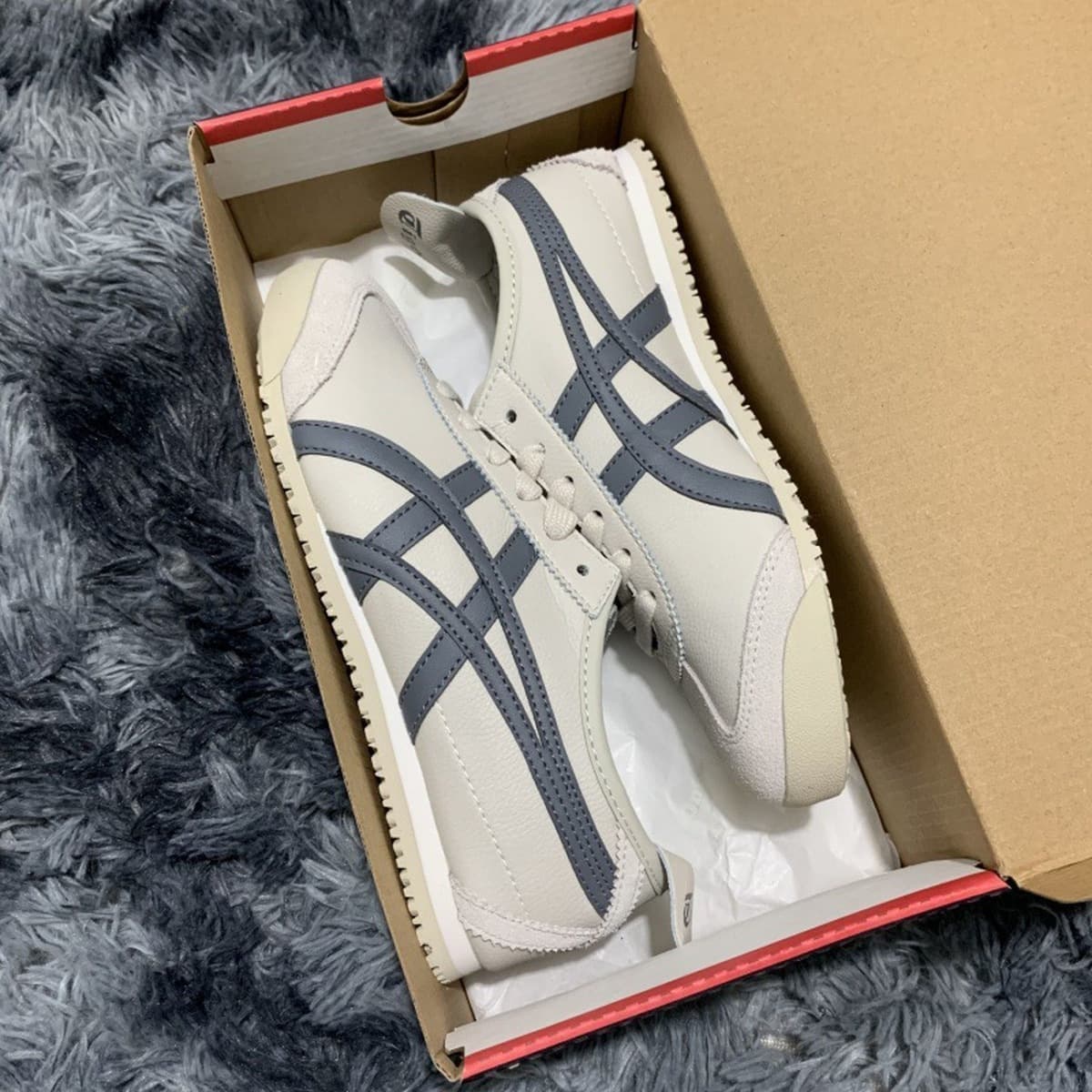 Thunderfield High Version Onitsuka Tiger Classic Mexi66 Мужская и женская повседневная спортивная обувь без шнуровки из...