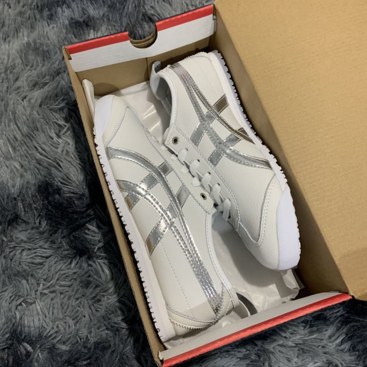 Thunderfield High Version Onitsuka Tiger Classic Mexi66 Мужская и женская повседневная спортивная обувь без шнуровки из...