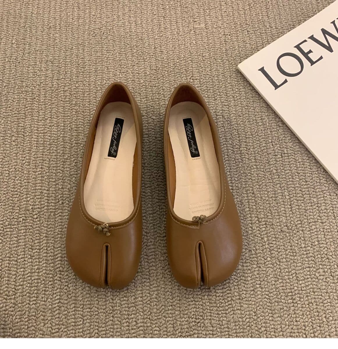 Doug Shoes Женская обувь 2021, новые летние туфли-рысики с разрезом на носке, туфли с ленивой подковой, туфли на плоской...