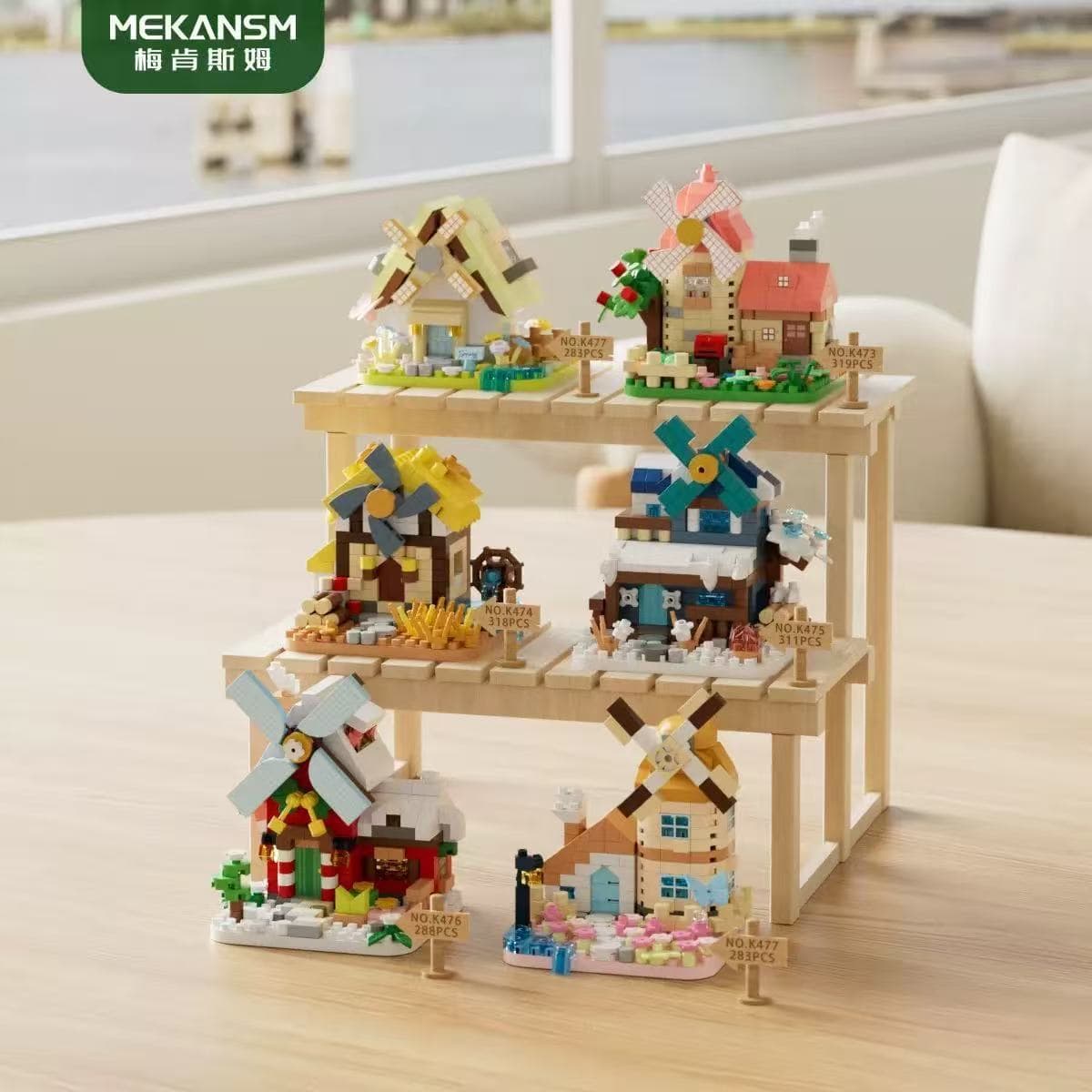 Строительные блоки из мелких частиц, серия автомобилей для гурманов, продажа десертов, модель автомобиля, детские...