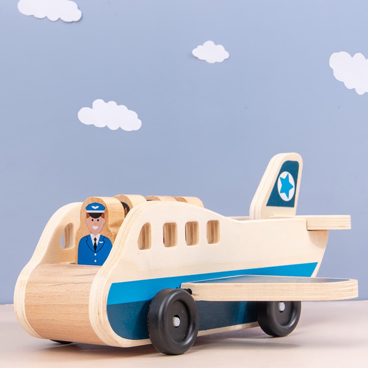 Детская новая головоломка двухслойный автомобиль модель самолета игрушка мальчик транспорт деревянная модель автомобиля
