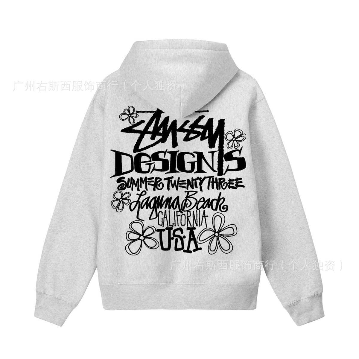 Мужское худи Stussy Terry, высококачественный пуловер, свитшот в стиле парного образа, 700 г, плотный хлопок