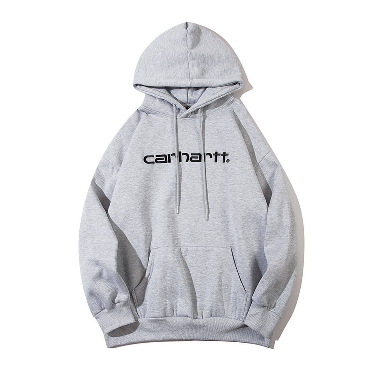 Carhartt пара толстовка с капюшоном с вышивкой и принтом плюс плюшевый тяжелый пуловер с круглым вырезом весенне-осенняя...