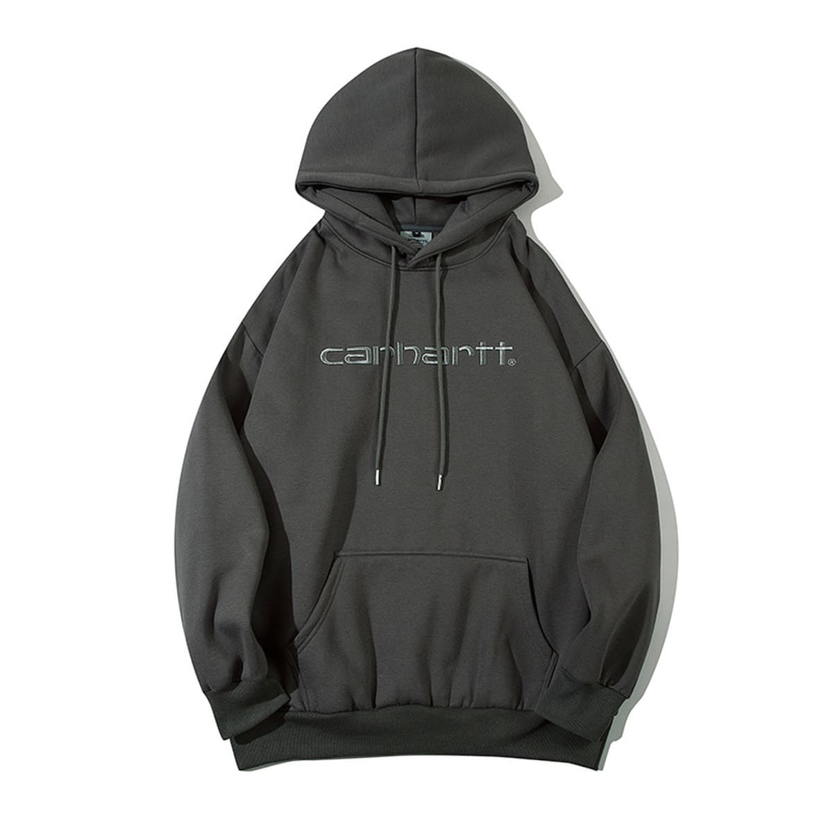 Carhartt пара толстовка с капюшоном с вышивкой и принтом плюс плюшевый тяжелый пуловер с круглым вырезом весенне-осенняя...