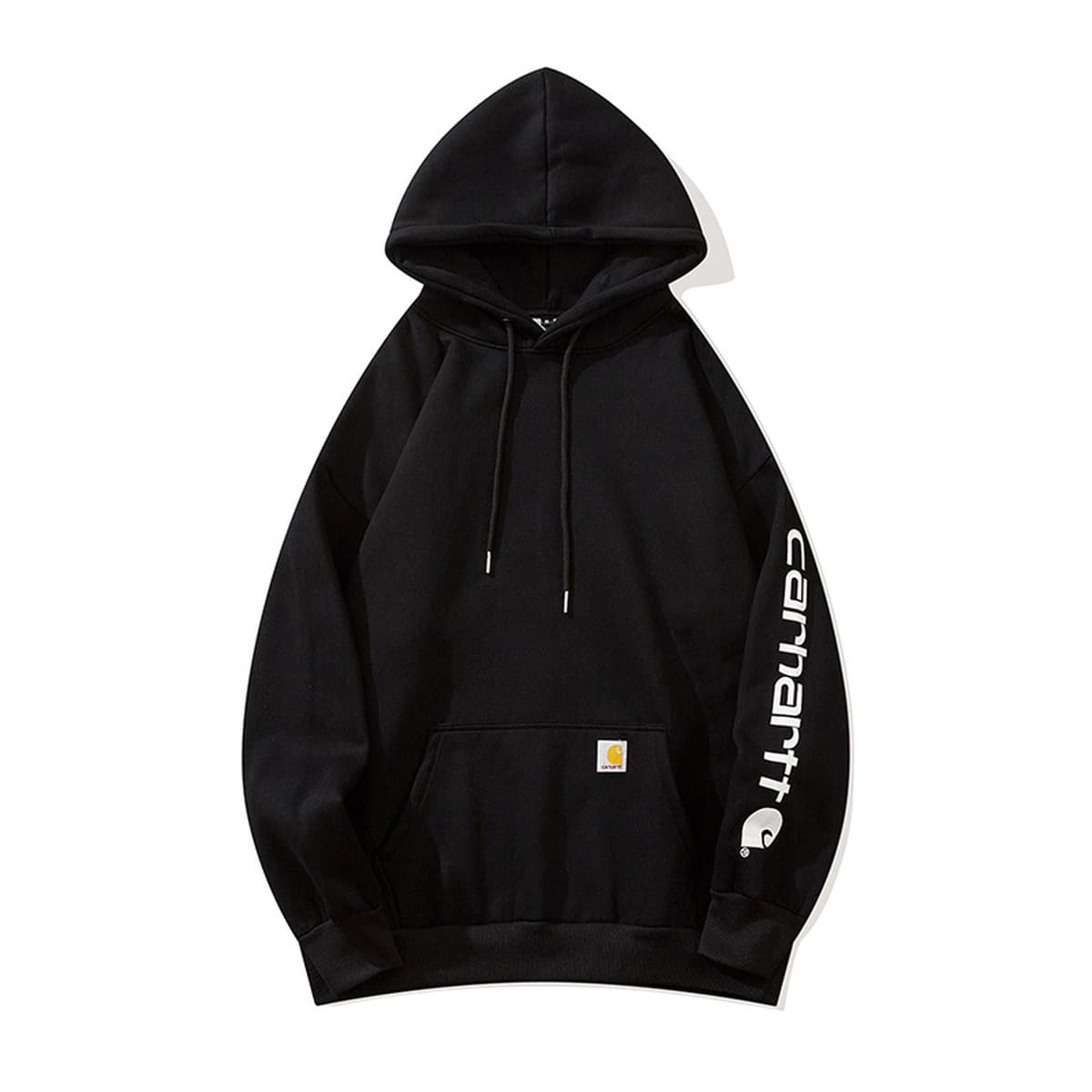 Carhartt пара толстовка с капюшоном с вышивкой и принтом плюс плюшевый тяжелый пуловер с круглым вырезом весенне-осенняя...