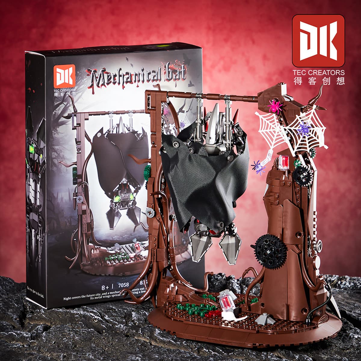 Deke 7066 египетский фараон собака Коллекционная модель Меха детская образовательная сборка строительный блок игрушка...