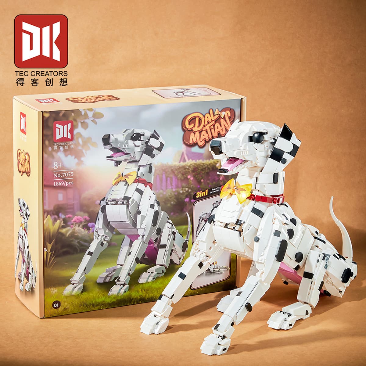 Deke 7066 египетский фараон собака Коллекционная модель Меха детская образовательная сборка строительный блок игрушка...