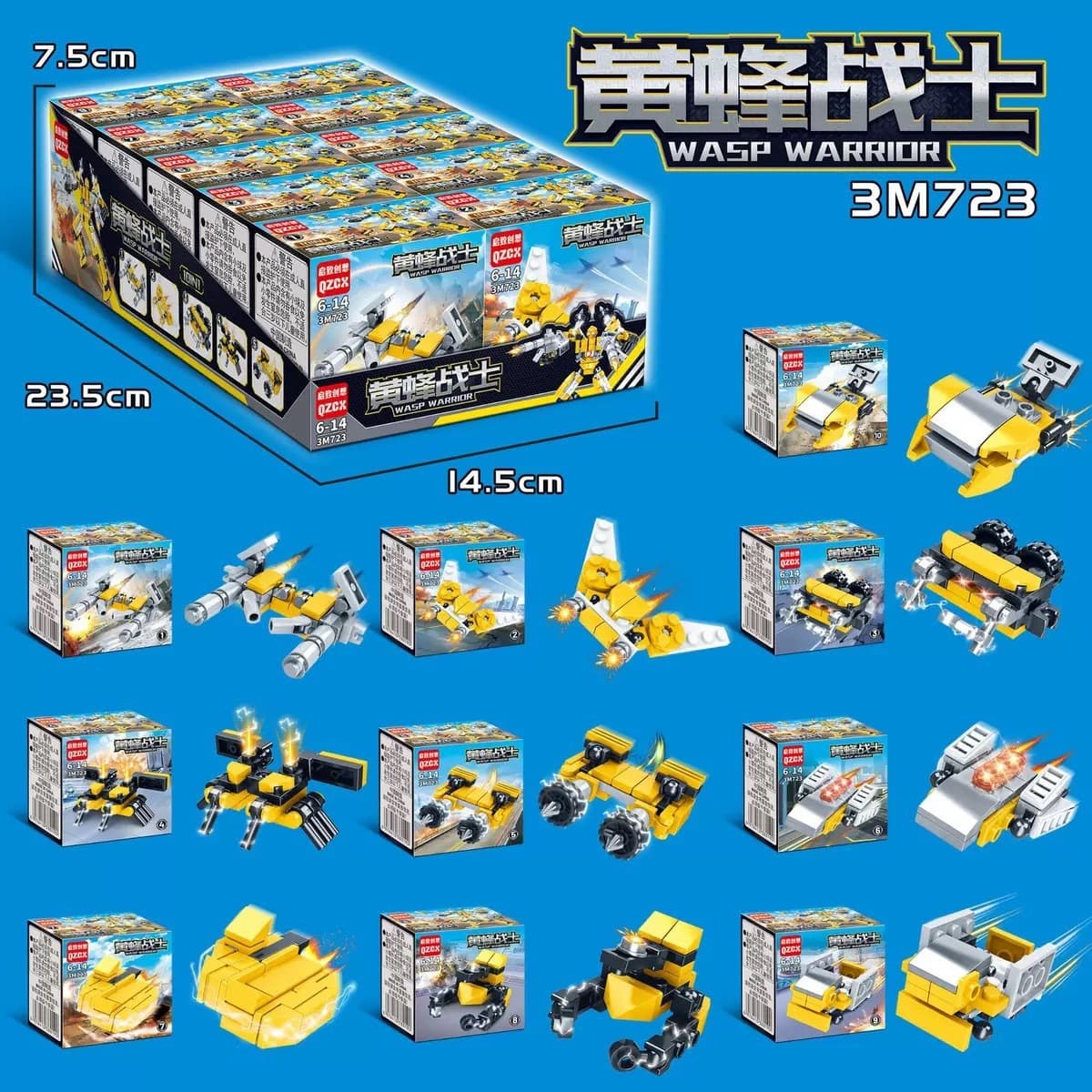 Xiaomingxing совместим с детскими собранными строительными блоками Lego, детский сад, раннее образование, образовательные...