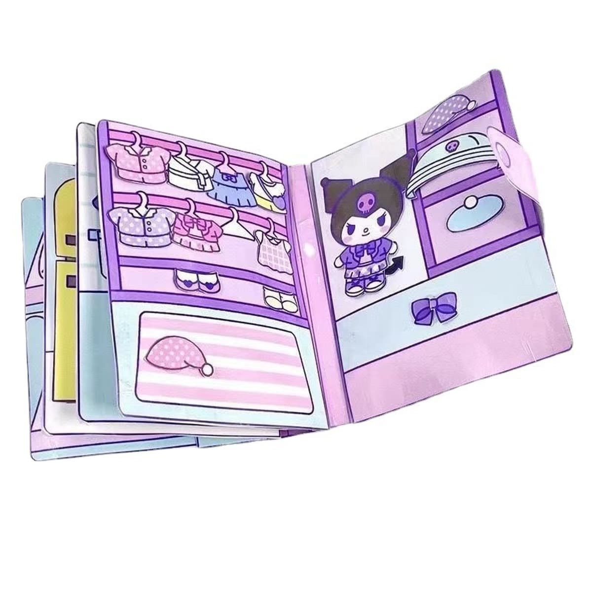 100 тихих книг Режущая музыка без зажима Doudou Book Sanrio детские игрушки ручной работы для девочек своими руками