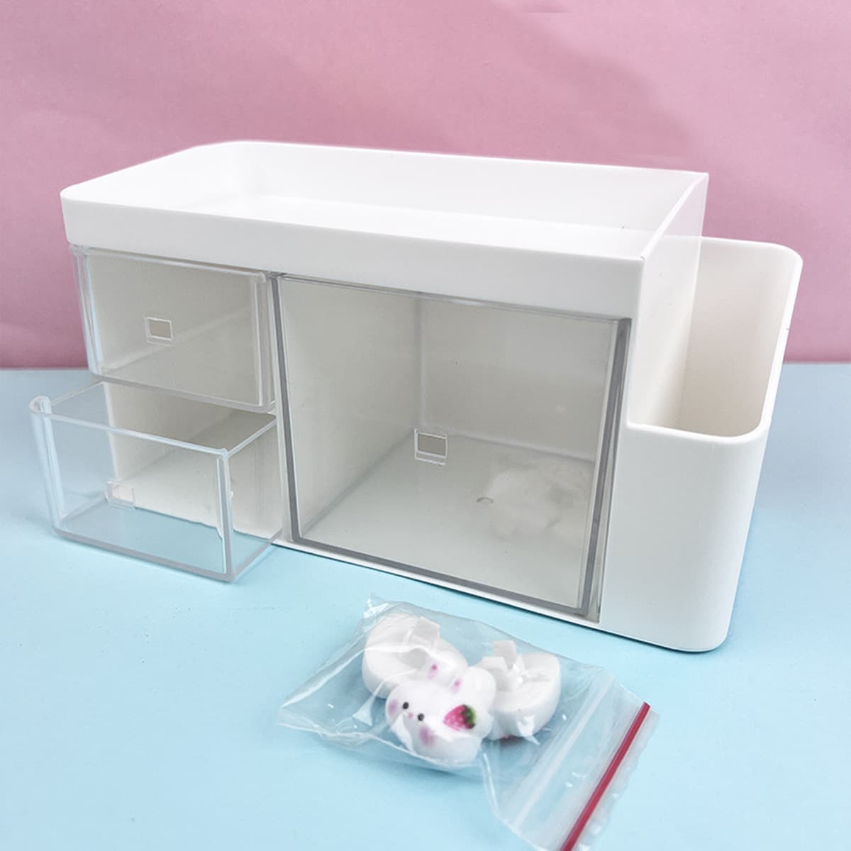 Творческий diy микро-ландшафтный ящик для хранения ручки ручная сумка для детского материала Хрустальная капля клей...