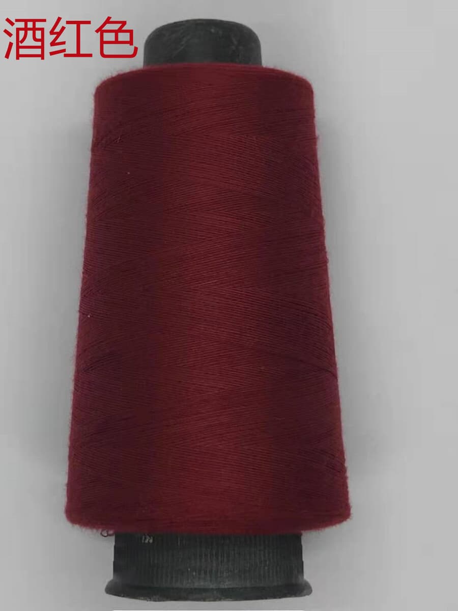 Оптовая продажа 2000 ярдов 402 высокоскоростная полиэфирная нить швейная машина нить замок края линии плоская Автомобильная...