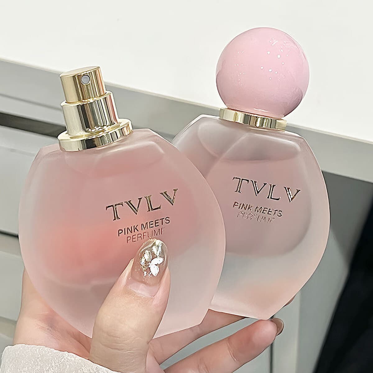 TVLV розовый аромат элегантный, свежий, компактный, портативный и высокий цвет