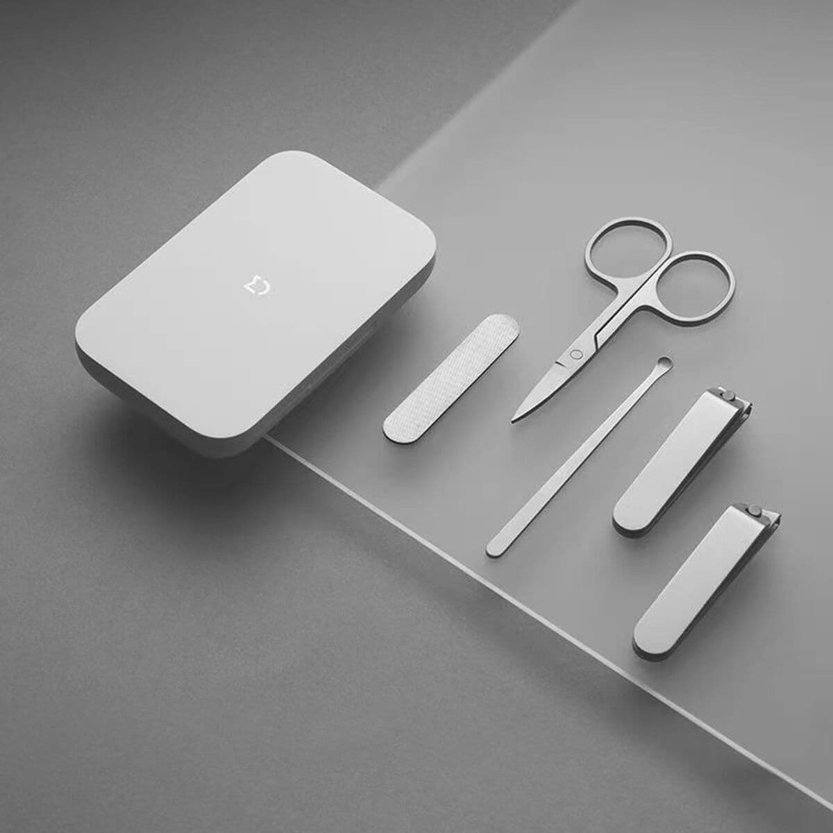Набор ножниц для ногтей Xiaomi, ножницы для ногтей с защитой от брызг для мужчин и женщин, кусачки для ногтей из нержавеющей...