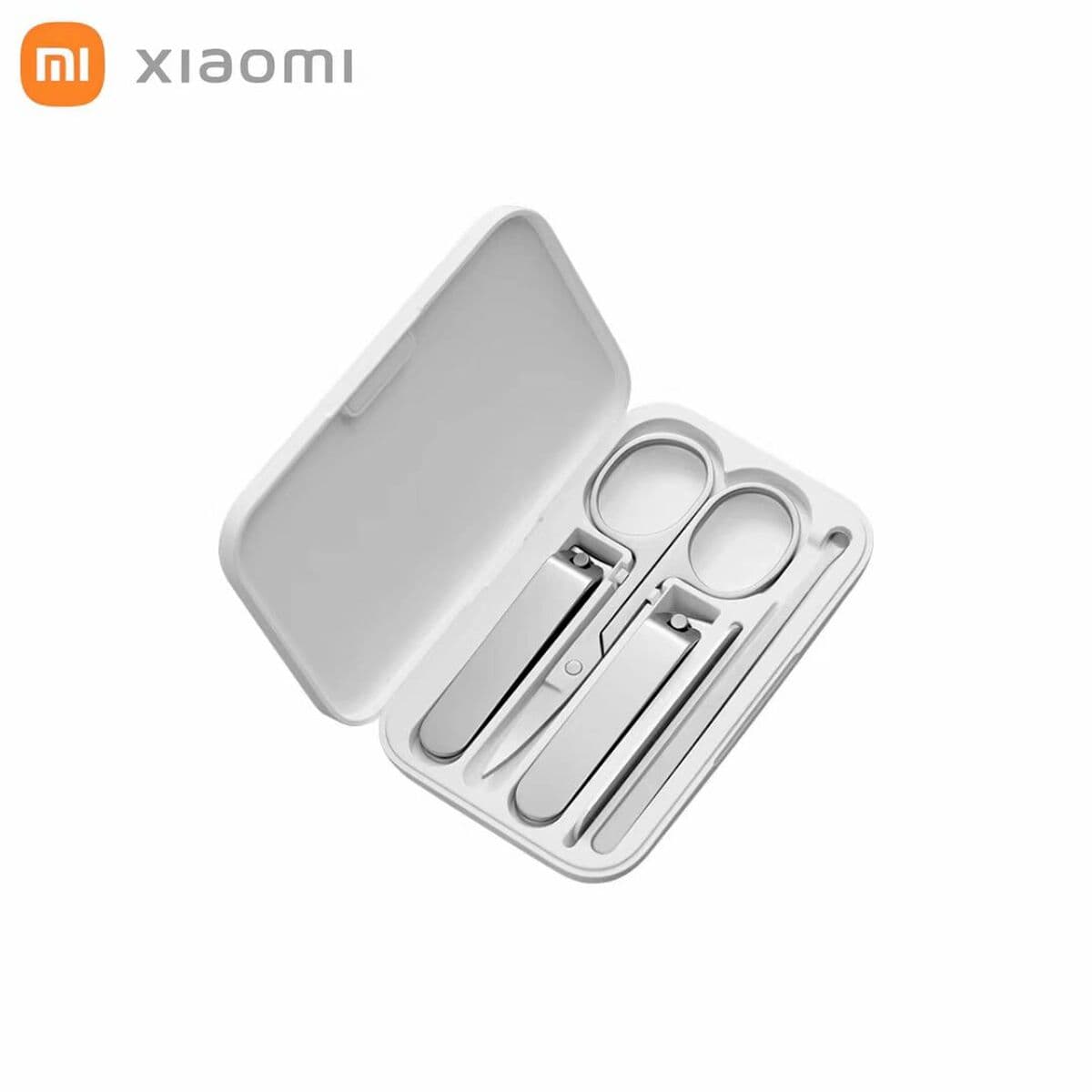 Набор ножниц для ногтей Xiaomi, ножницы для ногтей с защитой от брызг для мужчин и женщин, кусачки для ногтей из нержавеющей...