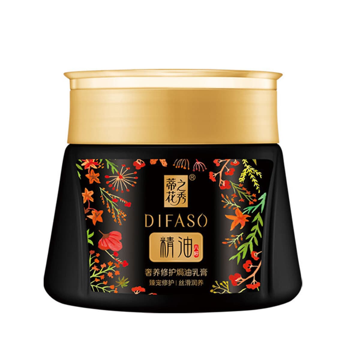 Tihuazhixiu Luxury Nouching Repair Масло для выпечки Крем Эфирное масло Маска для волос Мягкая приправа для волос Пермь Уход...