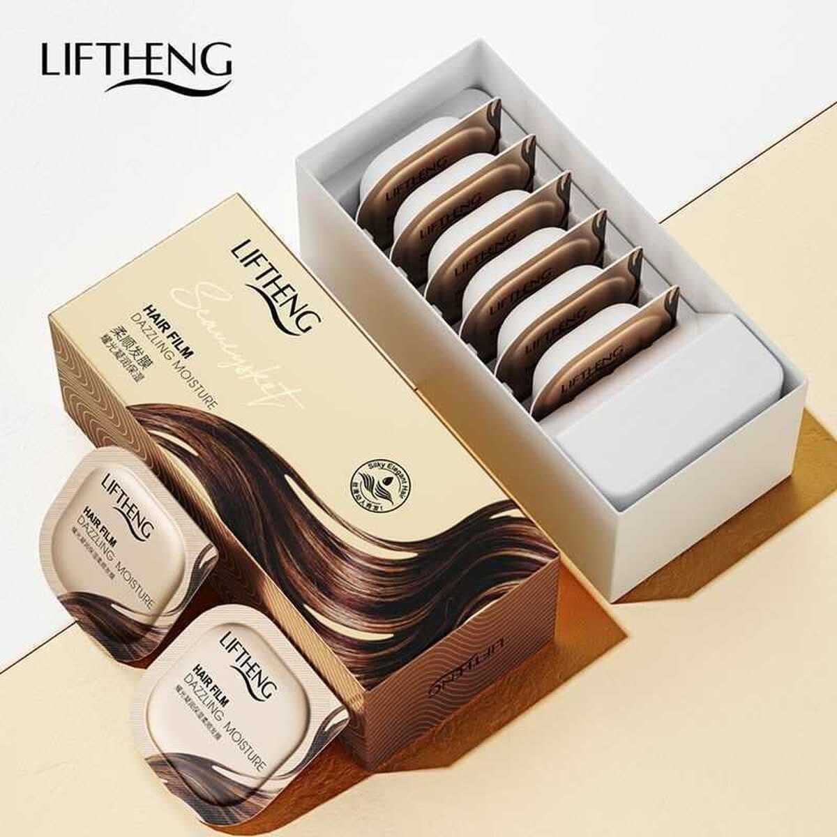 Небольшой пакет с пленкой для волос Lifu Spring Независимая гладкая питательная задержка
