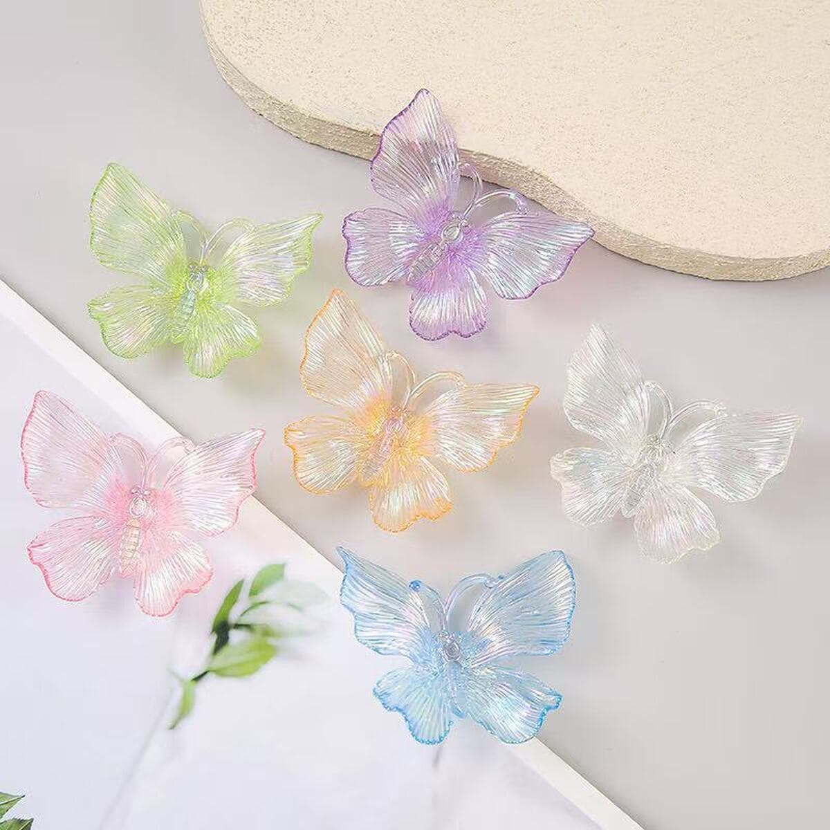 Аксессуары для ювелирных изделий DIY Fairy Butterfly многоцветная фэнтезийная бабочка