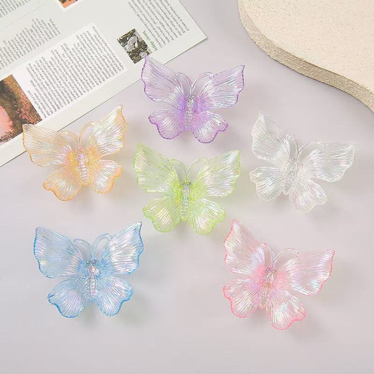Аксессуары для ювелирных изделий DIY Fairy Butterfly многоцветная фэнтезийная бабочка