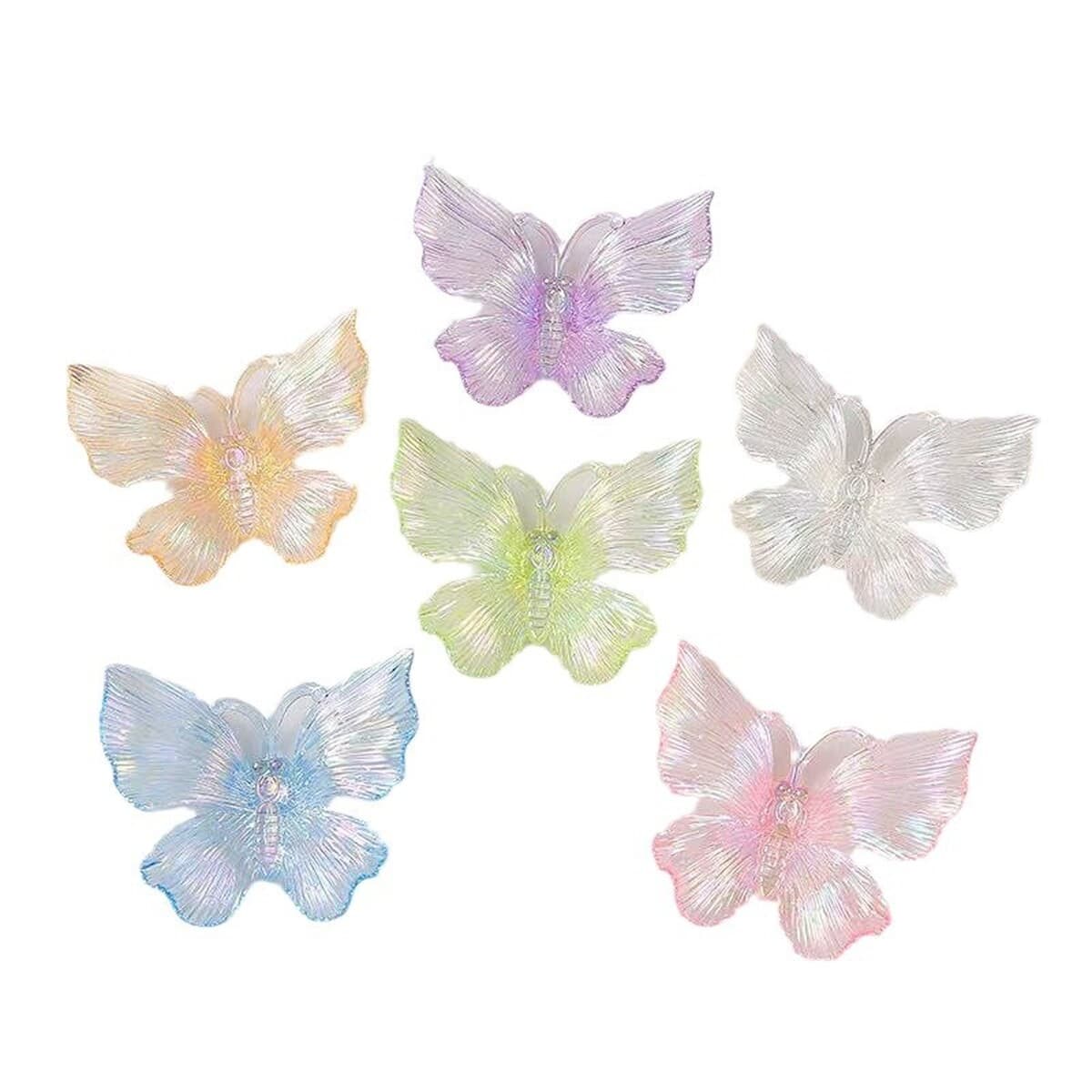 Аксессуары для ювелирных изделий DIY Fairy Butterfly многоцветная фэнтезийная бабочка