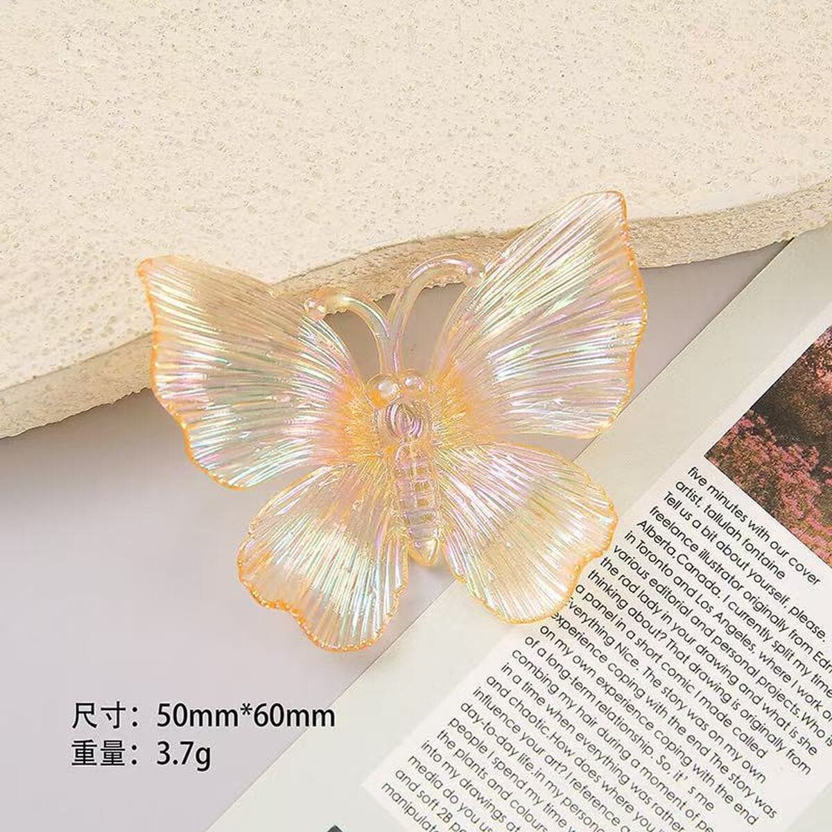 Аксессуары для ювелирных изделий DIY Fairy Butterfly многоцветная фэнтезийная бабочка