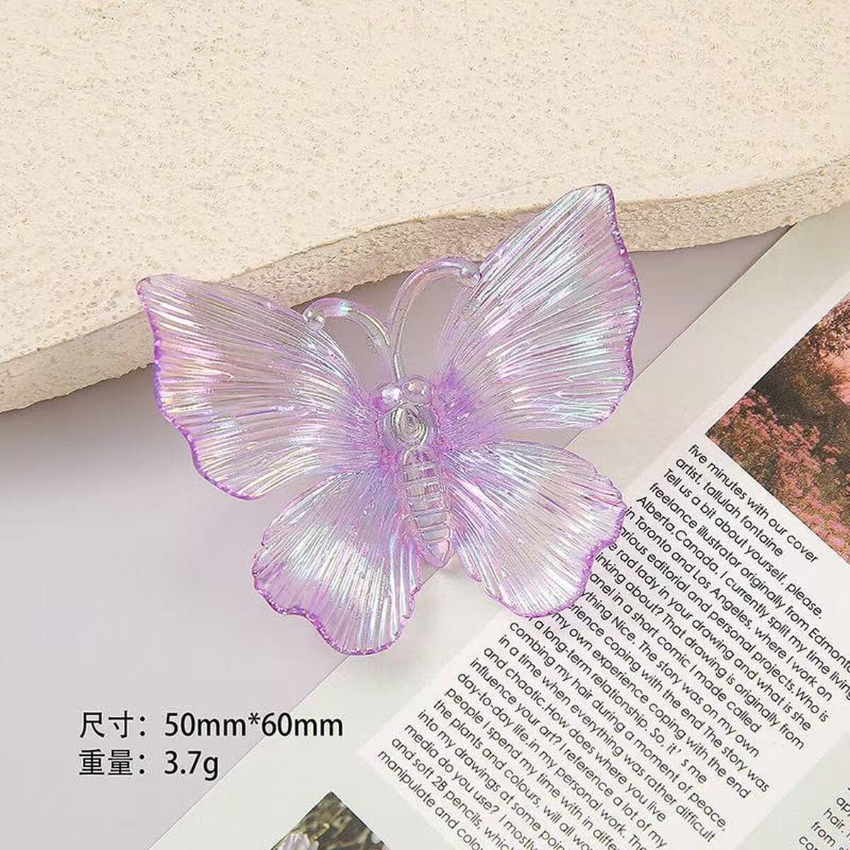 Аксессуары для ювелирных изделий DIY Fairy Butterfly многоцветная фэнтезийная бабочка