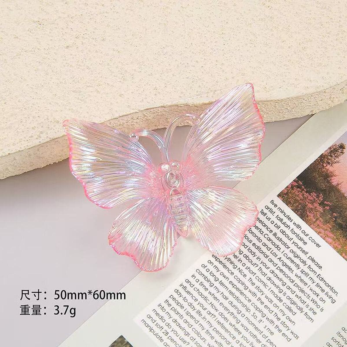 Аксессуары для ювелирных изделий DIY Fairy Butterfly многоцветная фэнтезийная бабочка