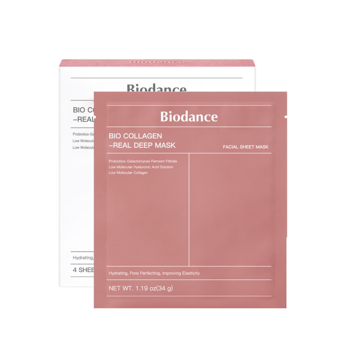 Ночная маска для лица Biodance Bio Collagen Sleeping Mask с эффектом увлажнения и питания, трансграничная маска