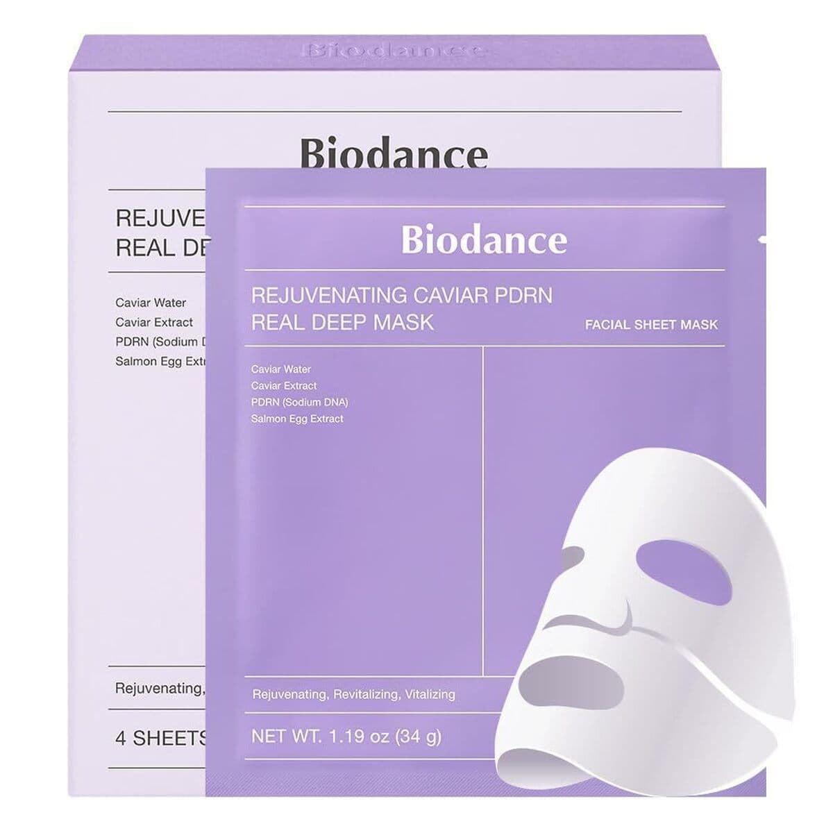 Ночная маска для лица Biodance Bio Collagen Sleeping Mask с эффектом увлажнения и питания, трансграничная маска