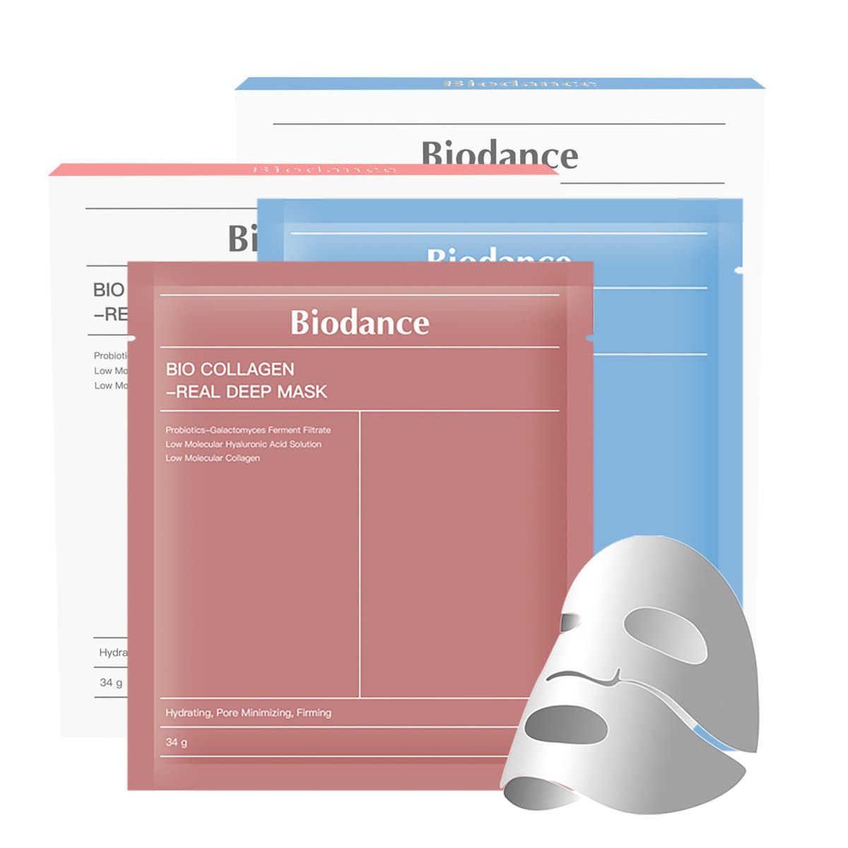 Biodance face mask био коллагеновая маска для сна сплит увлажняющий увлажняющий пластырь трансграничный