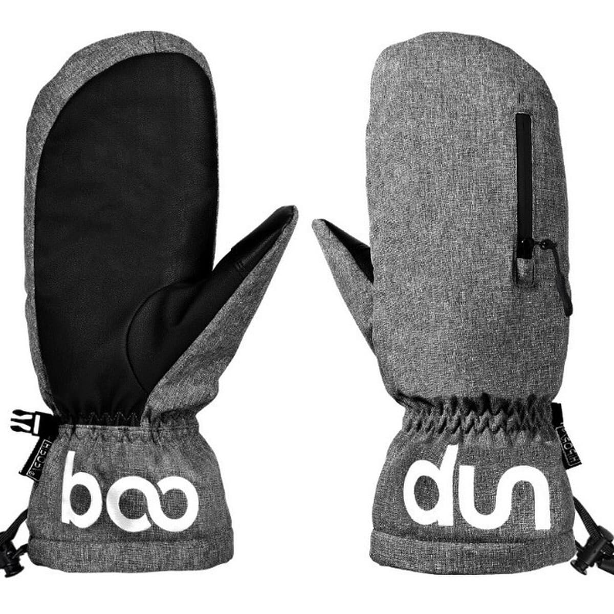 Лыжные перчатки Burton, с полным покрытием пальцев, на молнии, для активного отдыха, защитные, водонепроницаемые, теплые, с...