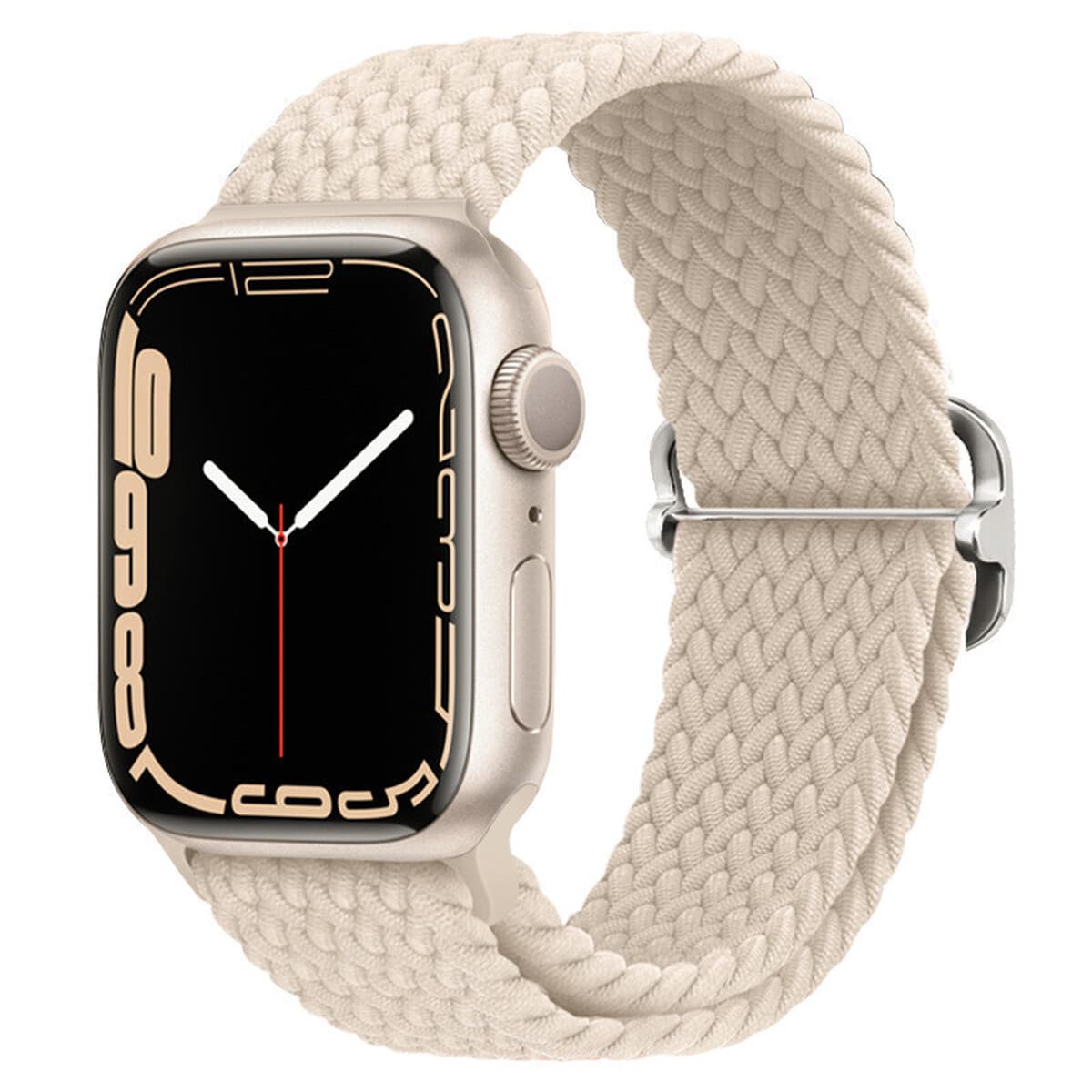 Нейлоновый плетеный ремешок для Apple iWatch 45678910, Apple Ultra 2, эластичный ремешок с застежкой-слайдером S11