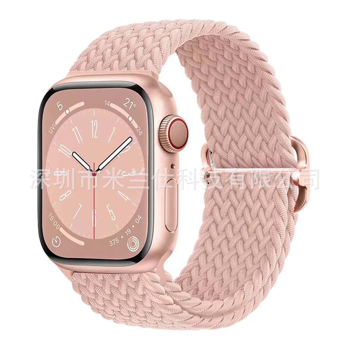 Нейлоновый плетеный ремешок для Apple iWatch 45678910, Apple Ultra 2, эластичный ремешок с застежкой-слайдером S11