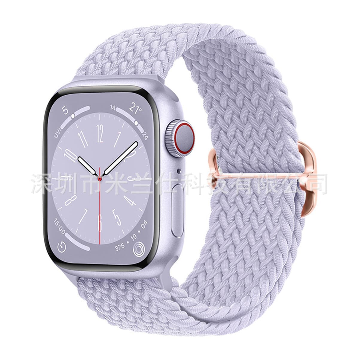 Нейлоновый плетеный ремешок для Apple iWatch 45678910, Apple Ultra 2, эластичный ремешок с застежкой-слайдером S11
