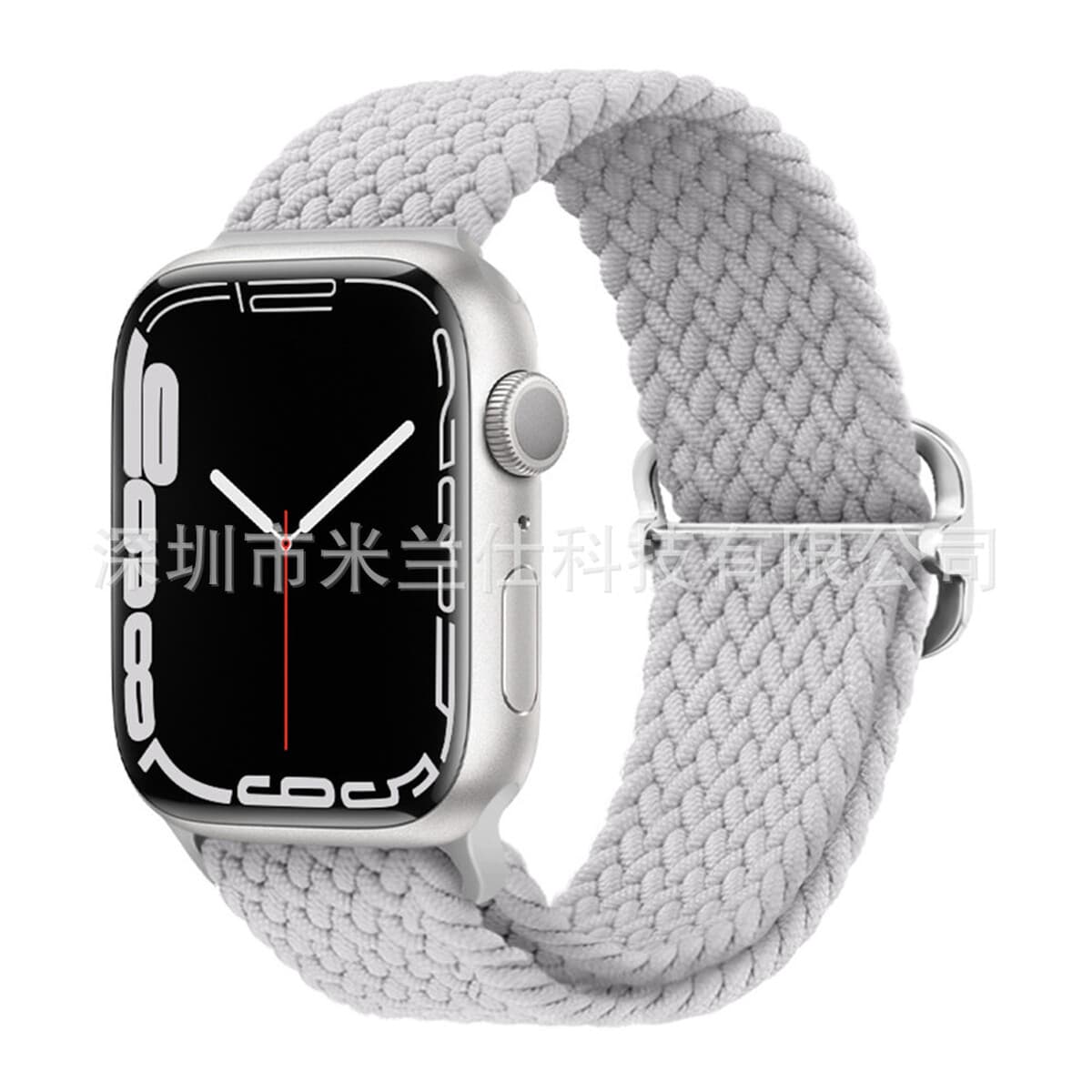 Нейлоновый плетеный ремешок для Apple iWatch 45678910, Apple Ultra 2, эластичный ремешок с застежкой-слайдером S11