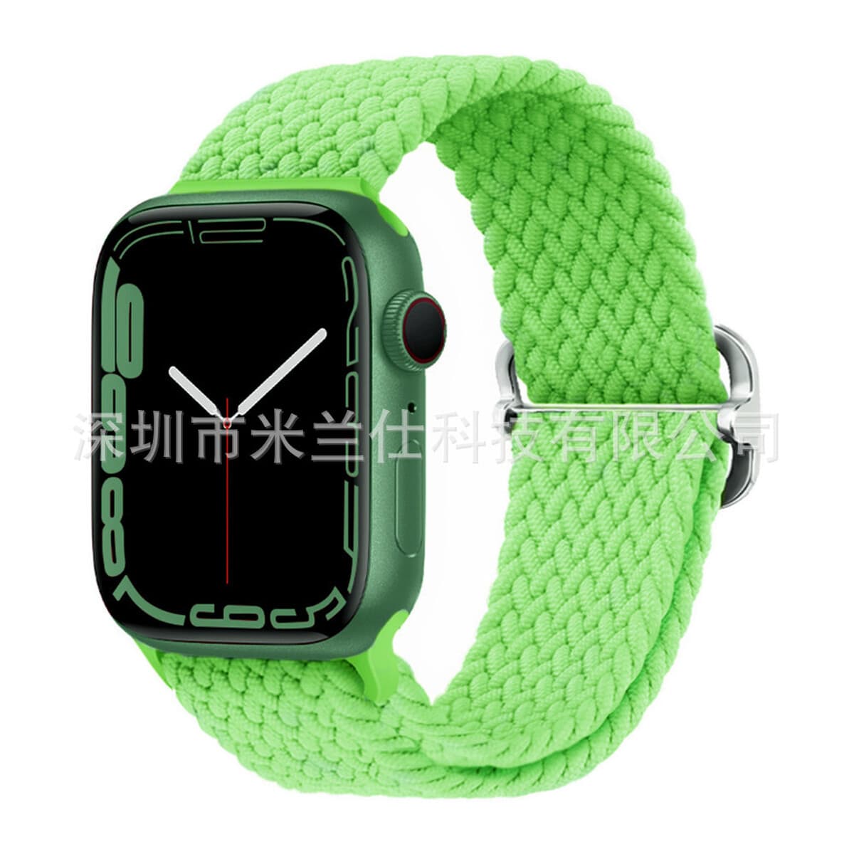 Нейлоновый плетеный ремешок для Apple iWatch 45678910, Apple Ultra 2, эластичный ремешок с застежкой-слайдером S11