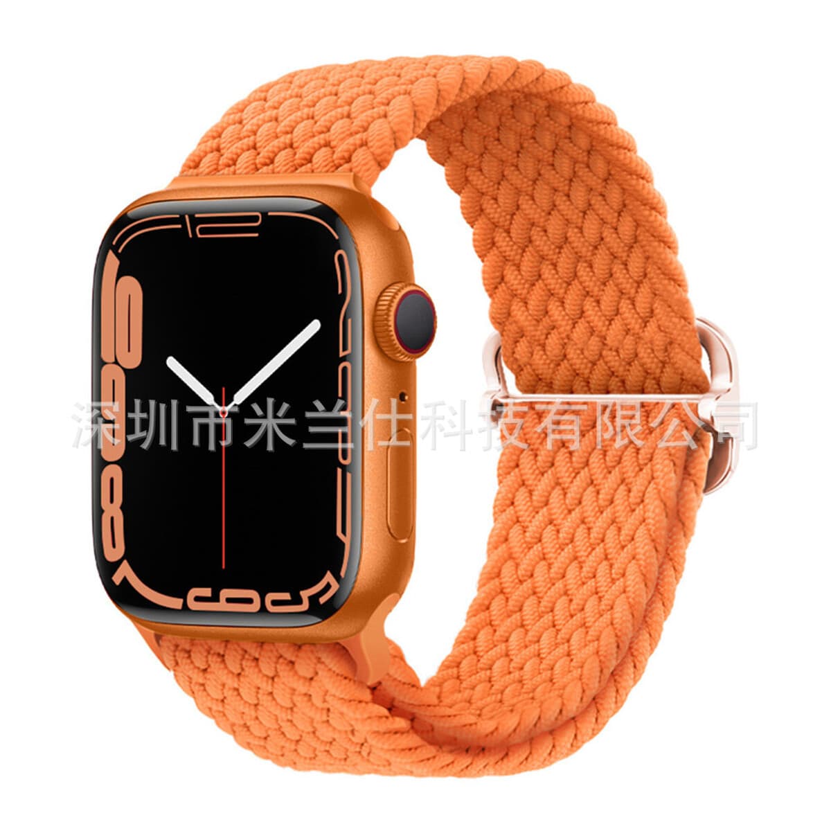 Нейлоновый плетеный ремешок для Apple iWatch 45678910, Apple Ultra 2, эластичный ремешок с застежкой-слайдером S11