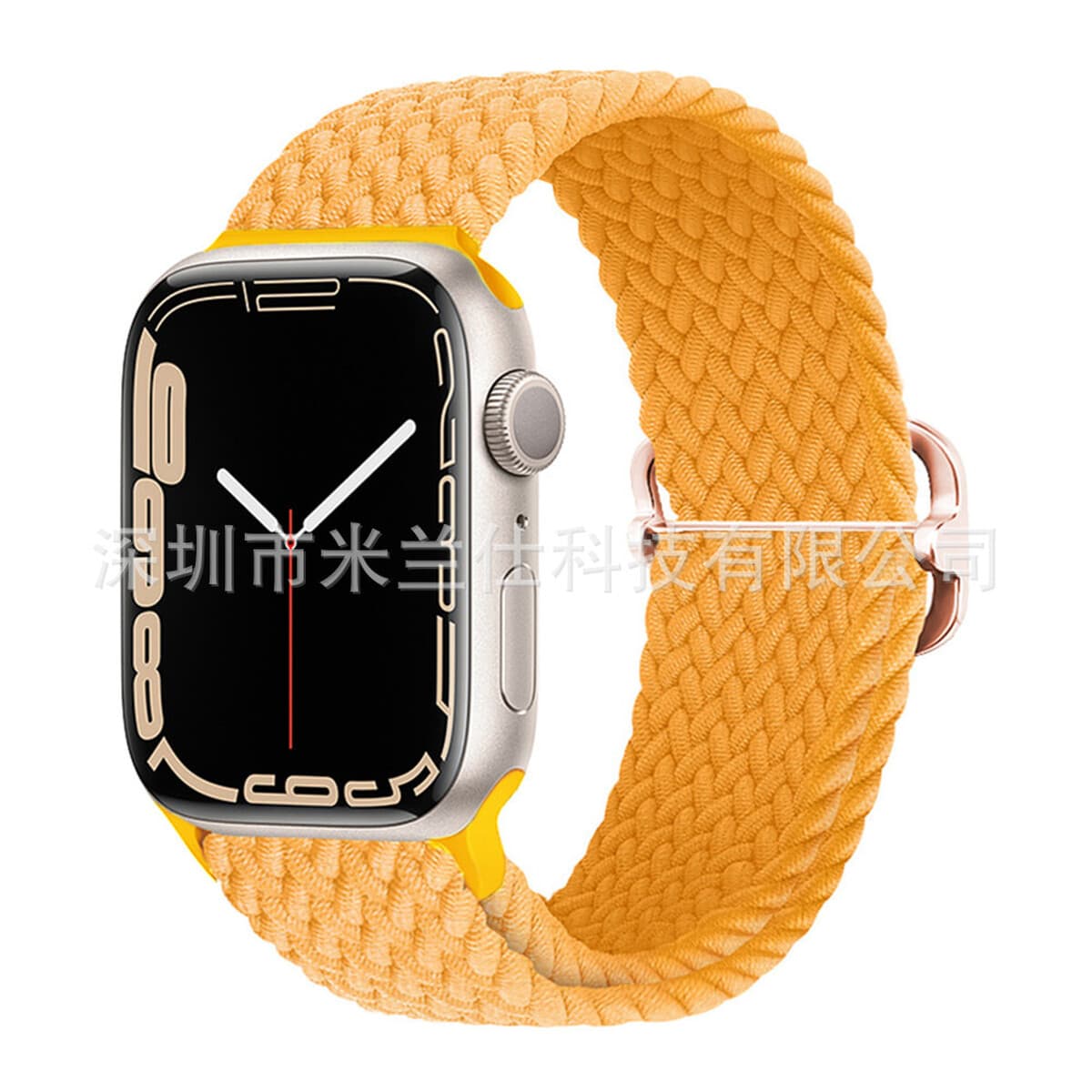 Нейлоновый плетеный ремешок для Apple iWatch 45678910, Apple Ultra 2, эластичный ремешок с застежкой-слайдером S11