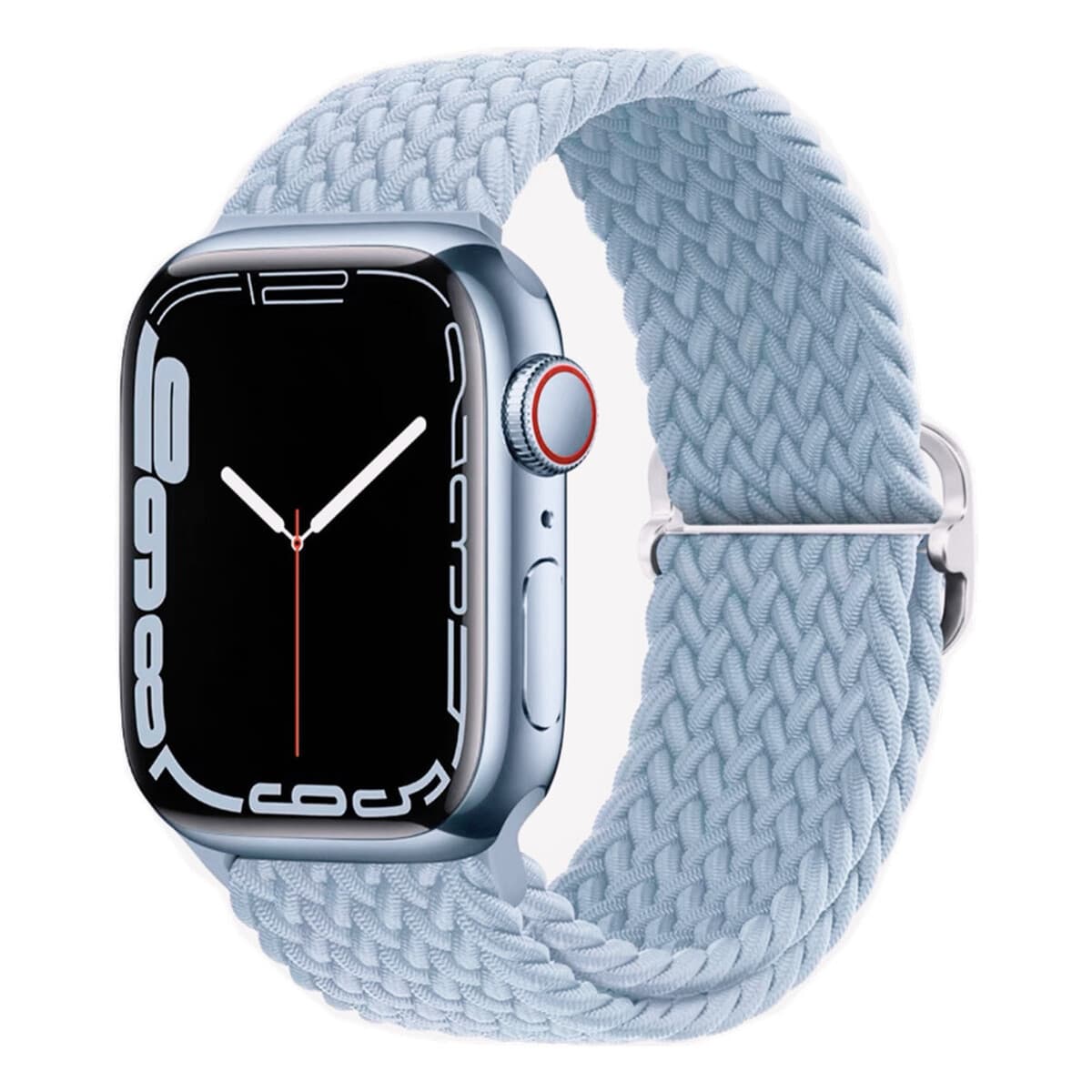 Нейлоновый плетеный ремешок для Apple iWatch 45678910, Apple Ultra 2, эластичный ремешок с застежкой-слайдером S11
