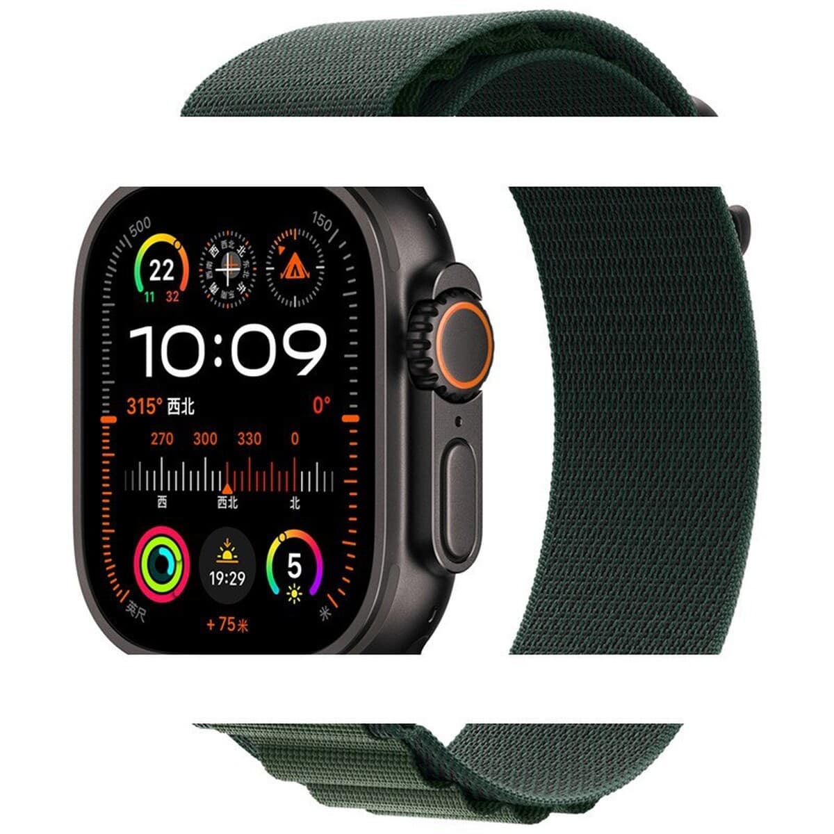 Ремешок для Apple Watch 11, Apple Watch S1098, Alpine Nylon Loop Strap Ultra3