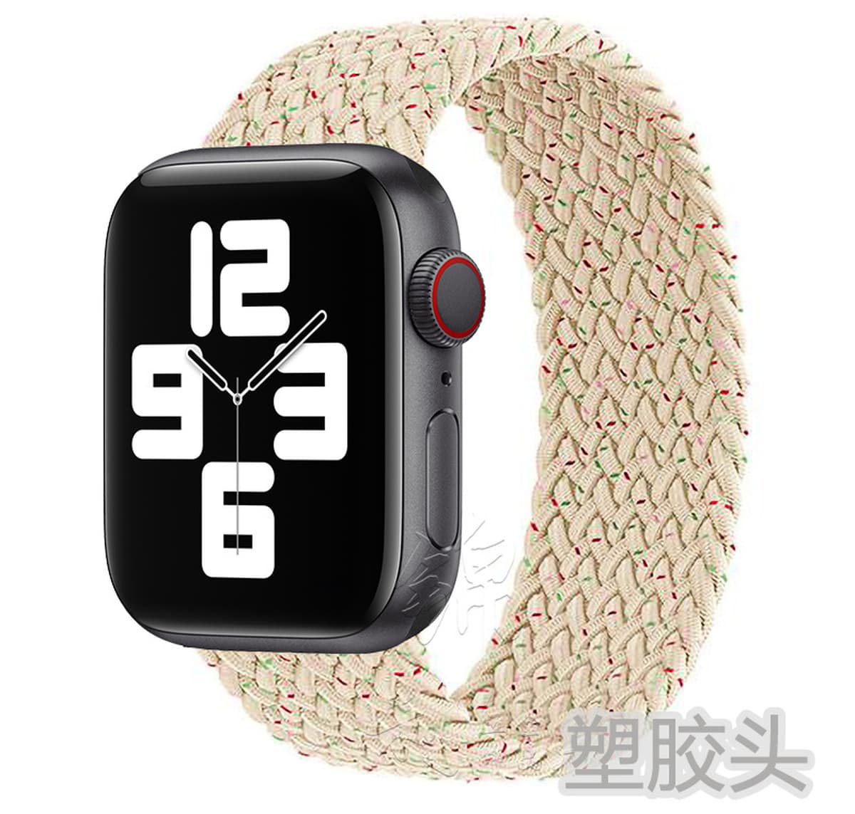 Рекомендуется для Apple Watch Apple Watch, повседневный нейлоновый тканый ремешок для iwatch со встроенной пластиковой...