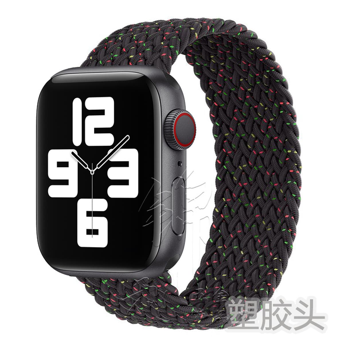 Рекомендуется для Apple Watch Apple Watch, повседневный нейлоновый тканый ремешок для iwatch со встроенной пластиковой...